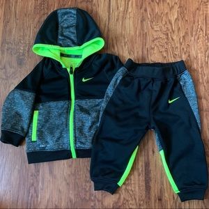 Nike Neon Tracksuit.